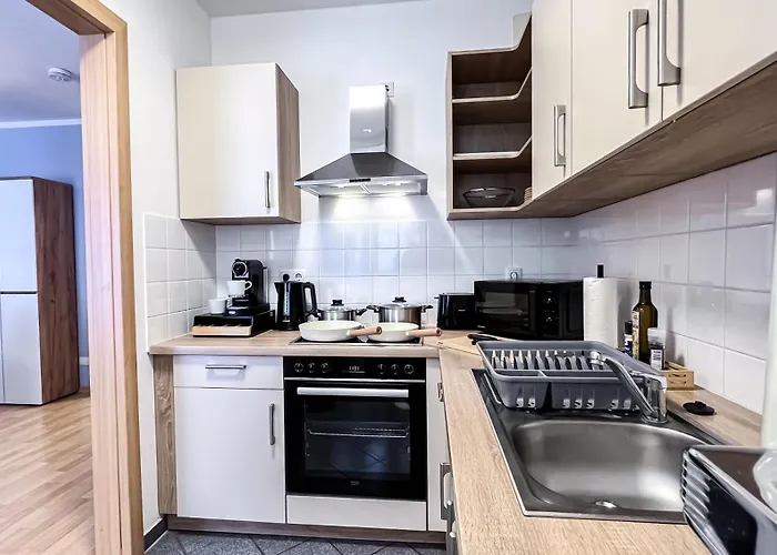 Sunshine - Zentrum - Kostenfreier Tiefgaragenstellplatz Lejlighed